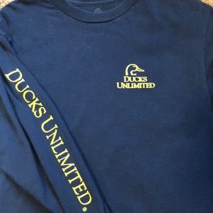 Long Sleeve Ducks Unlimited T-shirt Medium